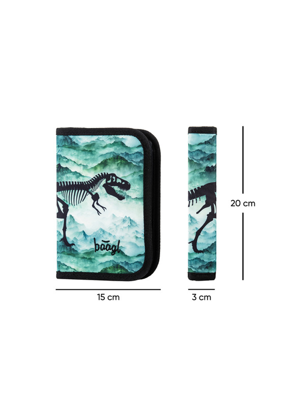 BAAGL  BAAGL Školský peračník jednoposchodový Dino