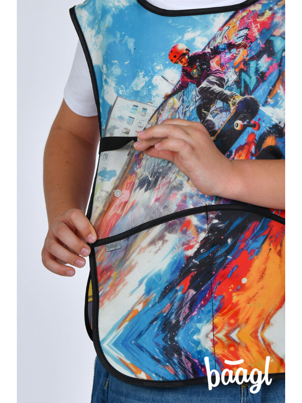 BAAGL  BAAGL Detská zástera Skatepark