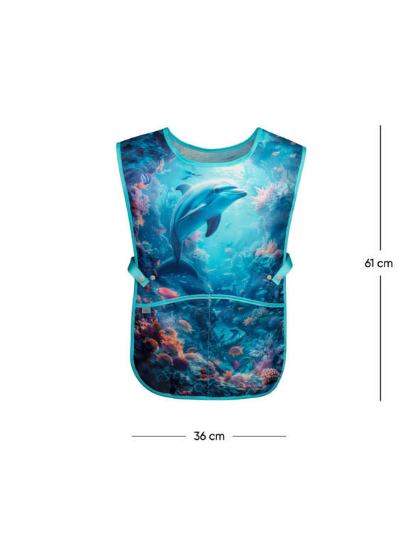 BAAGL  BAAGL Detská zástera Delfín