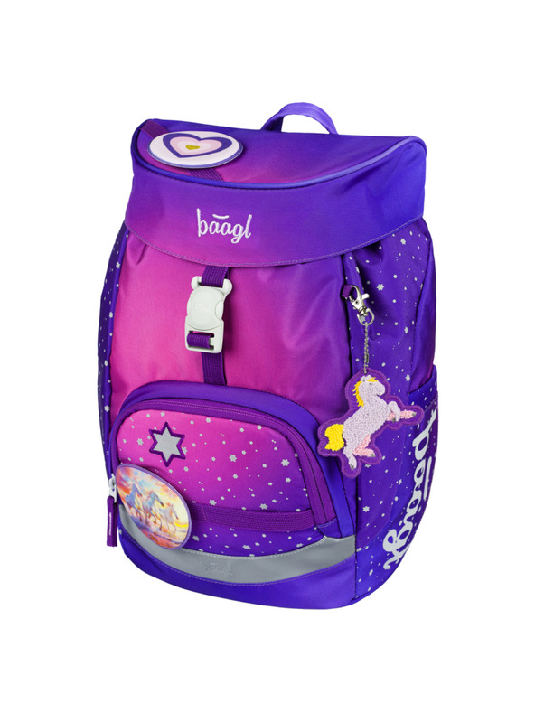 BAAGL  BAAGL Školský batoh Airy Kone srdce