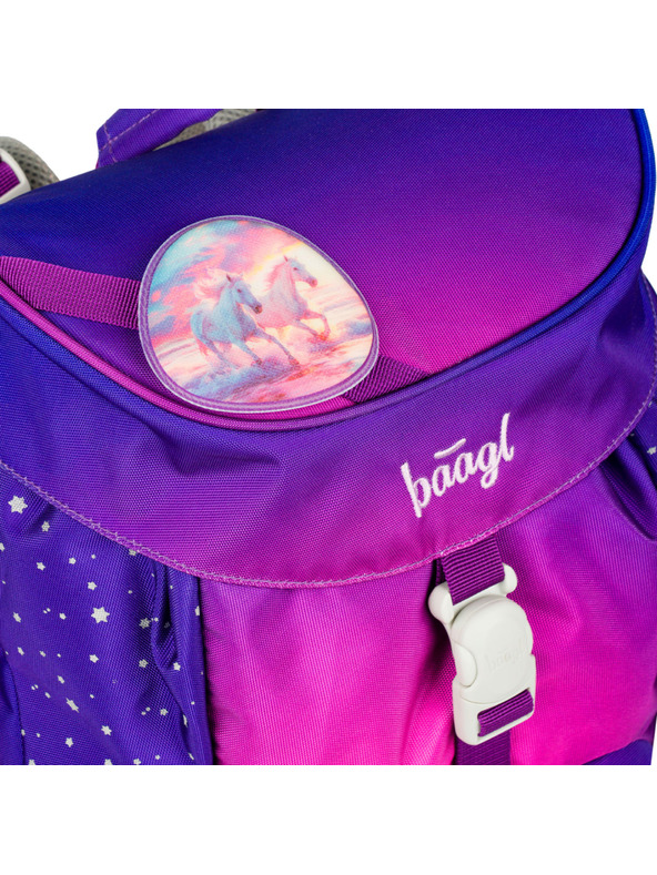 BAAGL  BAAGL Školský batoh Airy Kone srdce