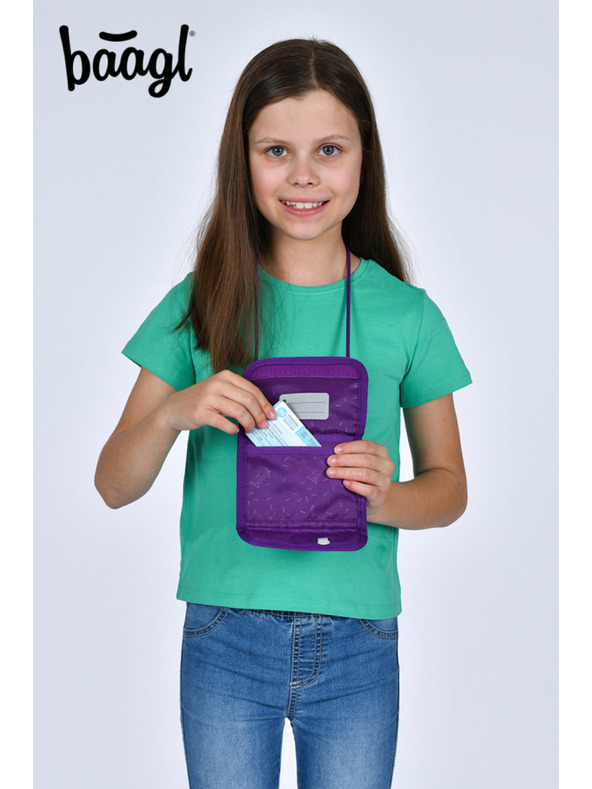 BAAGL  BAAGL Peňaženka na krk Srdce