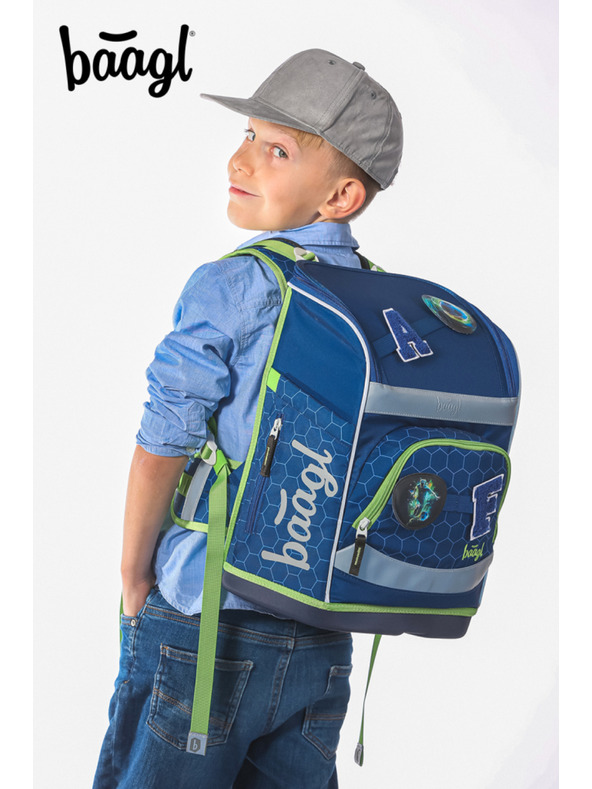 BAAGL  BAAGL Školská aktovka Zippy plus Futbalová lopta