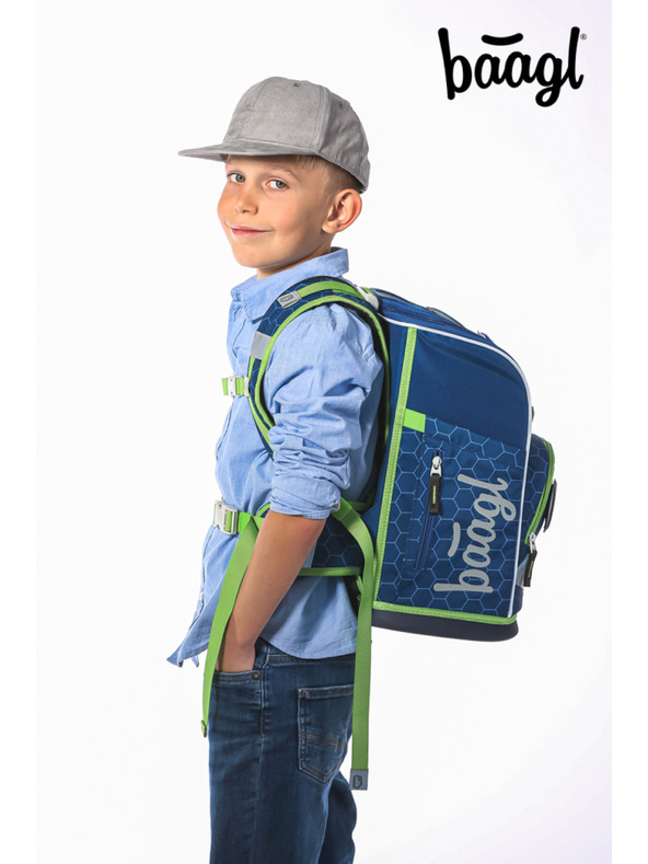 BAAGL  BAAGL Školská aktovka Zippy plus Futbalová lopta