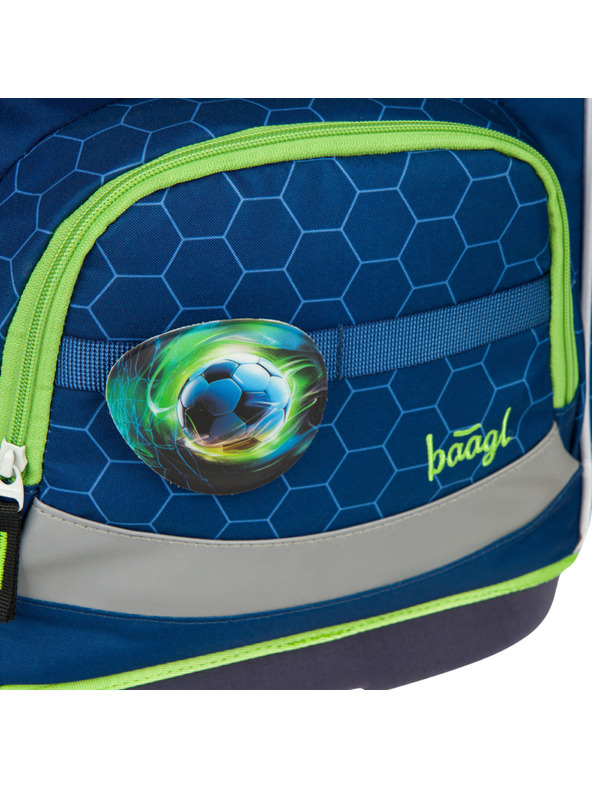 BAAGL  BAAGL Školská aktovka Zippy plus Futbalová lopta