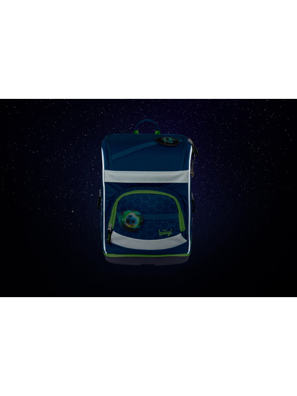 BAAGL  BAAGL Školská aktovka Zippy plus Futbalová lopta