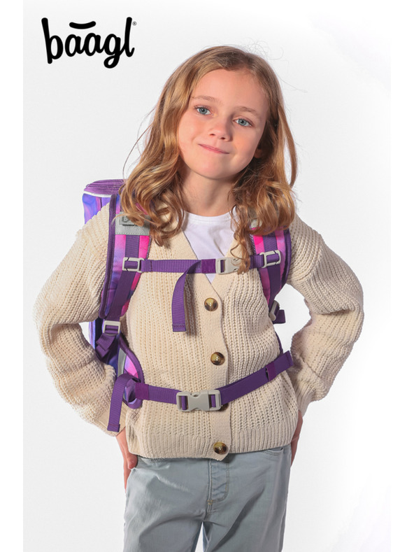 BAAGL  BAAGL Školská aktovka Zippy plus Kôň