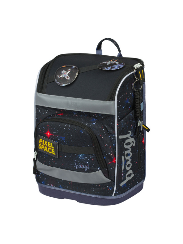 BAAGL  BAAGL Školská aktovka Zippy plus Pixel Space