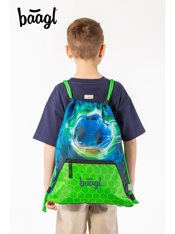 BAAGL  BAAGL SET 3 Zippy plus Futbalová lopta: aktovka, peračník, vrecko