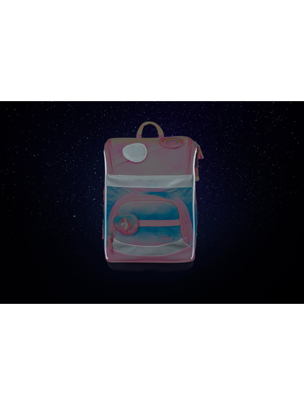 BAAGL  BAAGL SET 3 Zippy plus Rainbow Unicorn: aktovka, peračník, vrecko