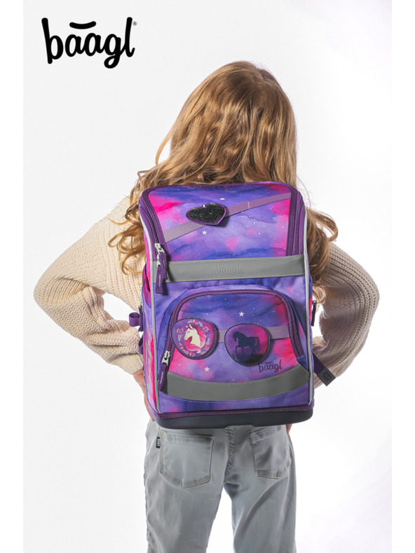 BAAGL  BAAGL SET 3 Zippy plus Kôň: aktovka, peračník, vrecko