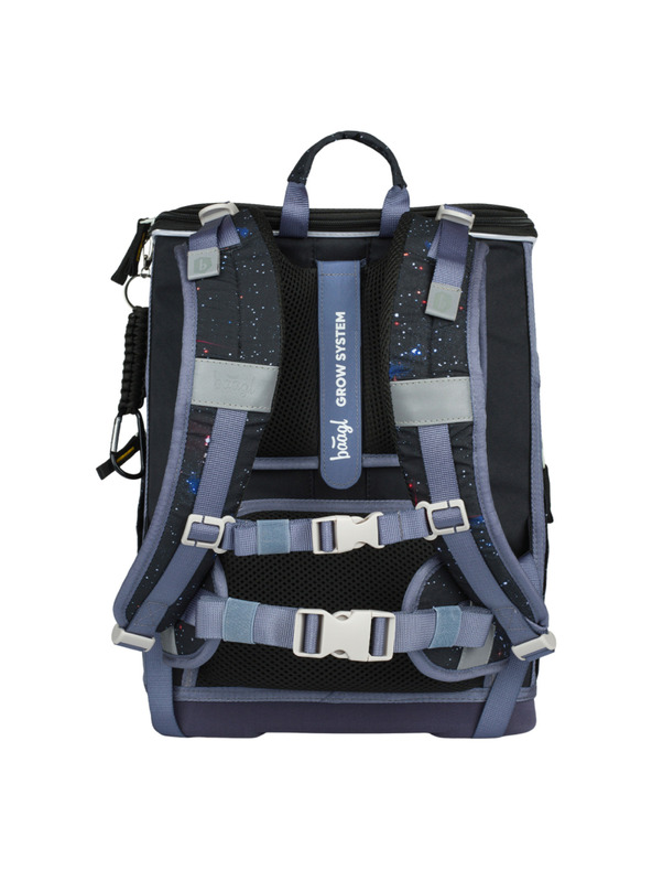 BAAGL  BAAGL SET 3 Zippy plus Pixel Space: aktovka, peračník, vrecko