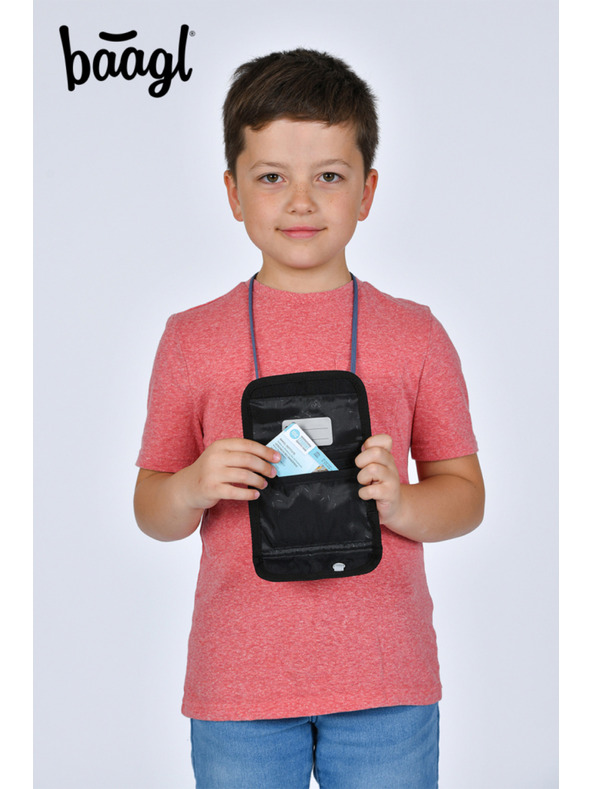 BAAGL  BAAGL Peňaženka na krk Pixel Space