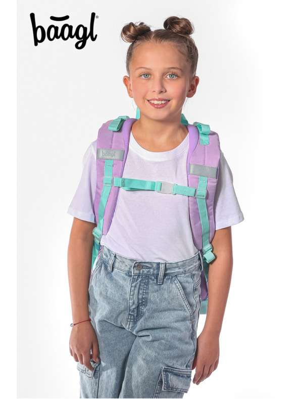 BAAGL  BAAGL Školský batoh Cubic Sweet