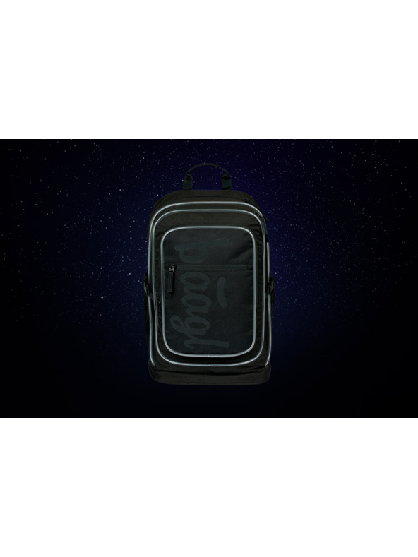 BAAGL  BAAGL Školský batoh Cubic Uni Čierna