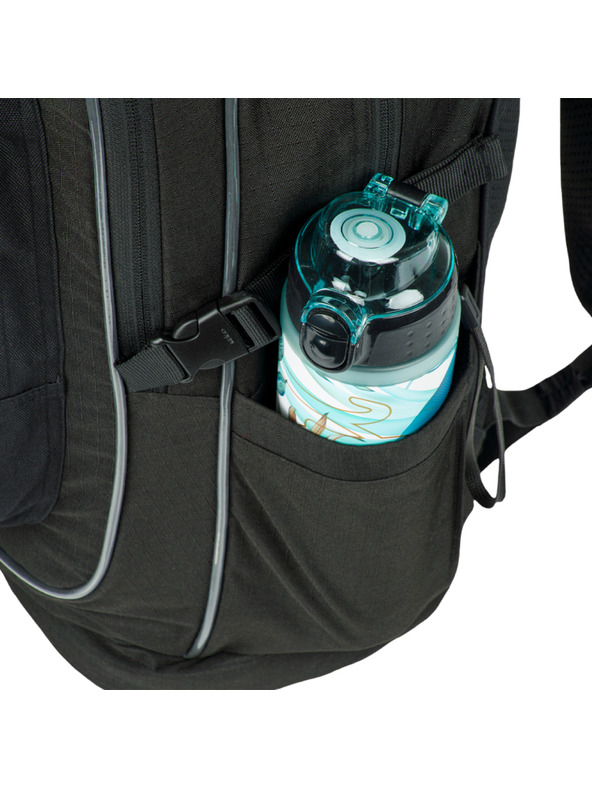 BAAGL  BAAGL Školský batoh Cubic Uni Čierna