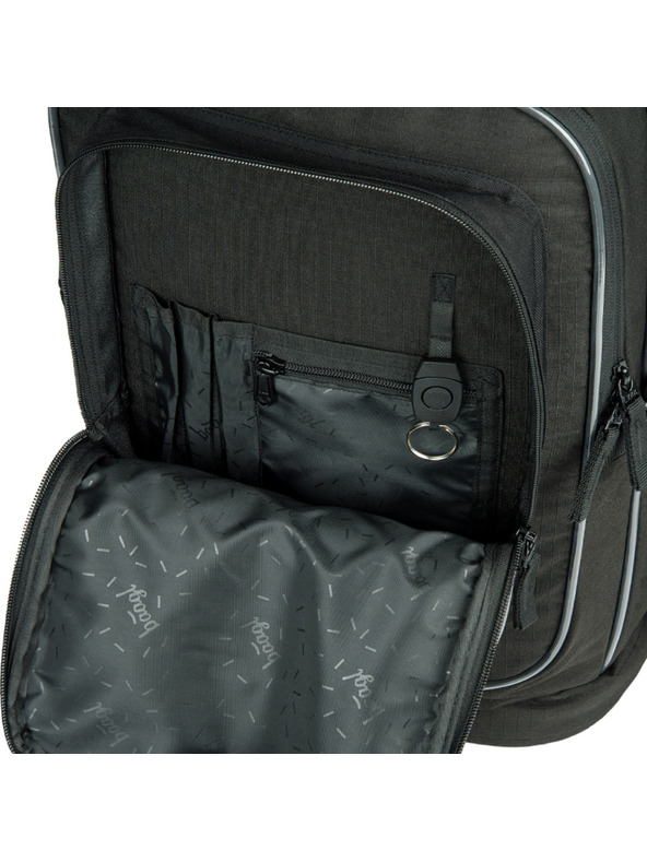 BAAGL  BAAGL Školský batoh Cubic Uni Čierna