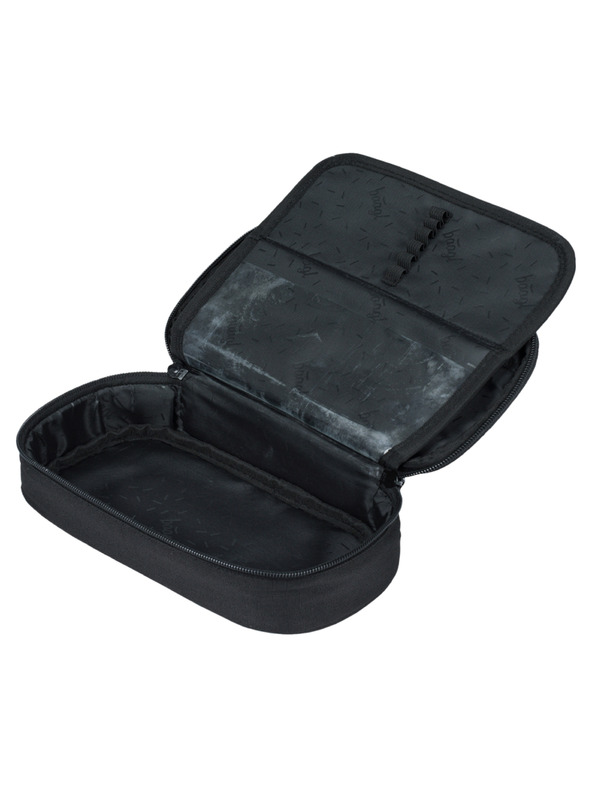 BAAGL  BAAGL SET 3 Cubic Uni čierna: batoh, peračník, vrecko