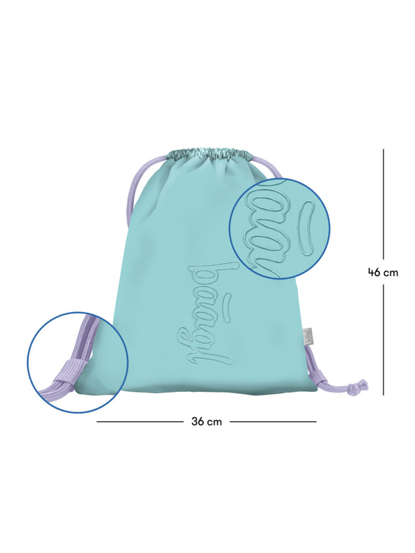 BAAGL  BAAGL SET 3 Skate max Sweet: batoh, peračník, vrecko