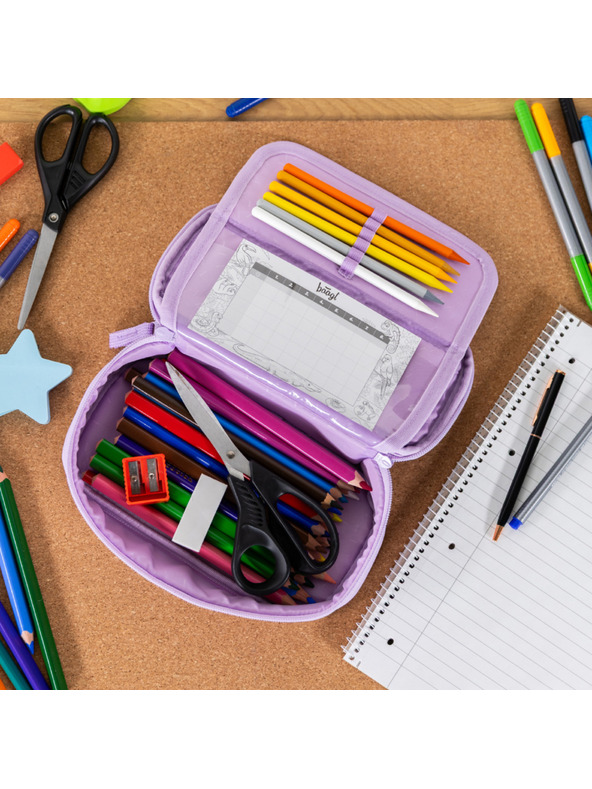 BAAGL  BAAGL Školský peračník etue Lavender