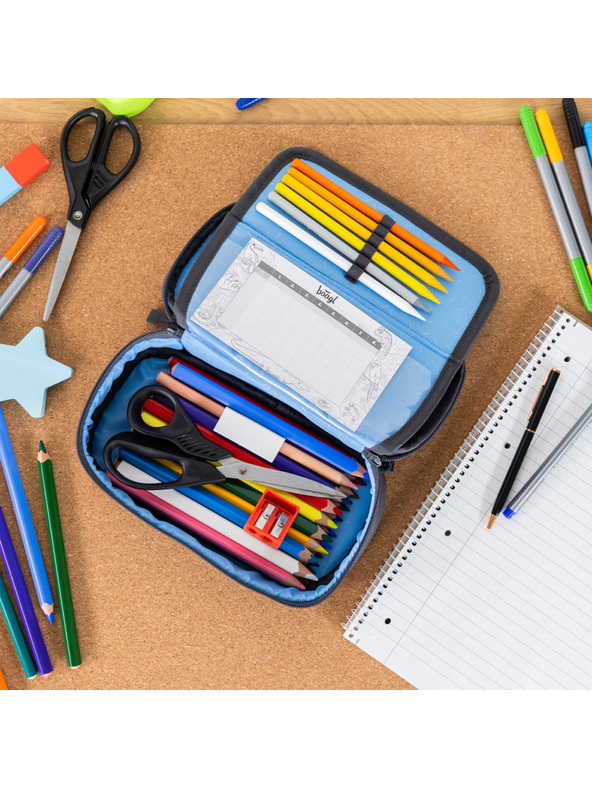 BAAGL  BAAGL Školský peračník etue Skate Logo Mix