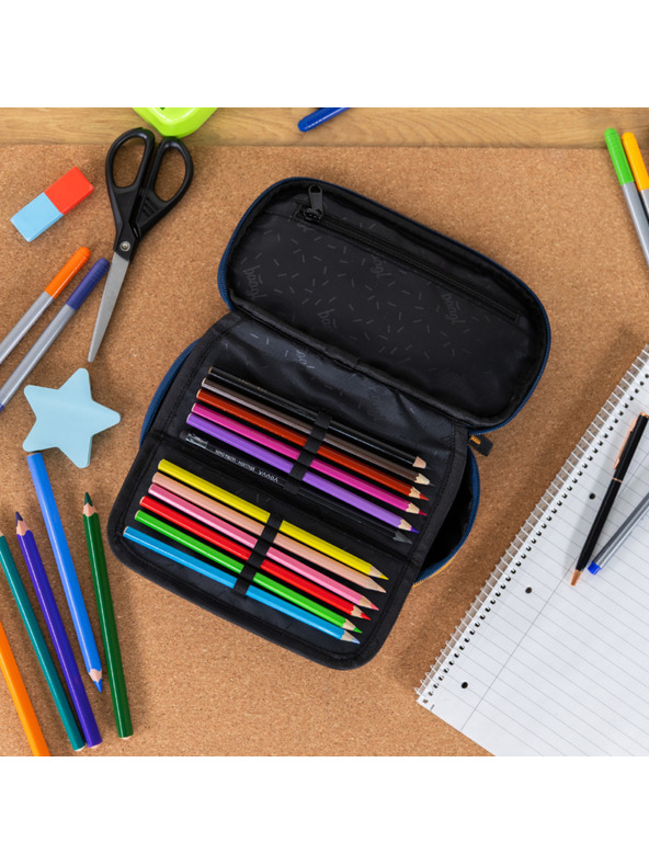 BAAGL  BAAGL Školský peračník etue Skate Duo