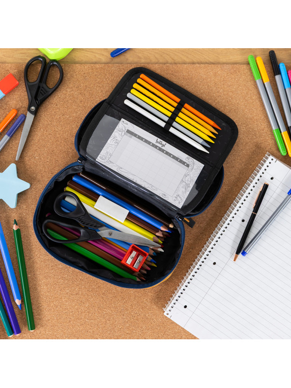 BAAGL  BAAGL Školský peračník etue Skate Duo