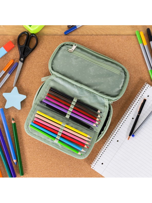 BAAGL  BAAGL Školský peračník etue Skate Mentol