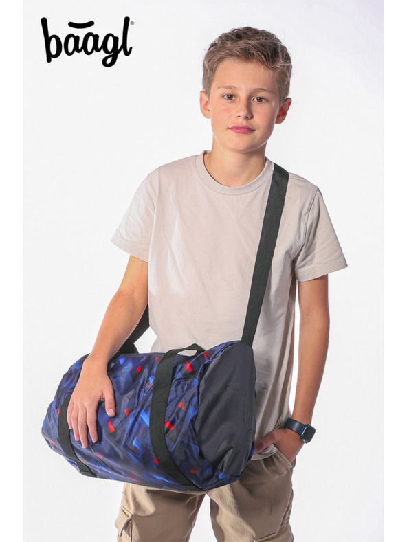 BAAGL  BAAGL SET 3 Skate Indigo: batoh, peračník, športová taška