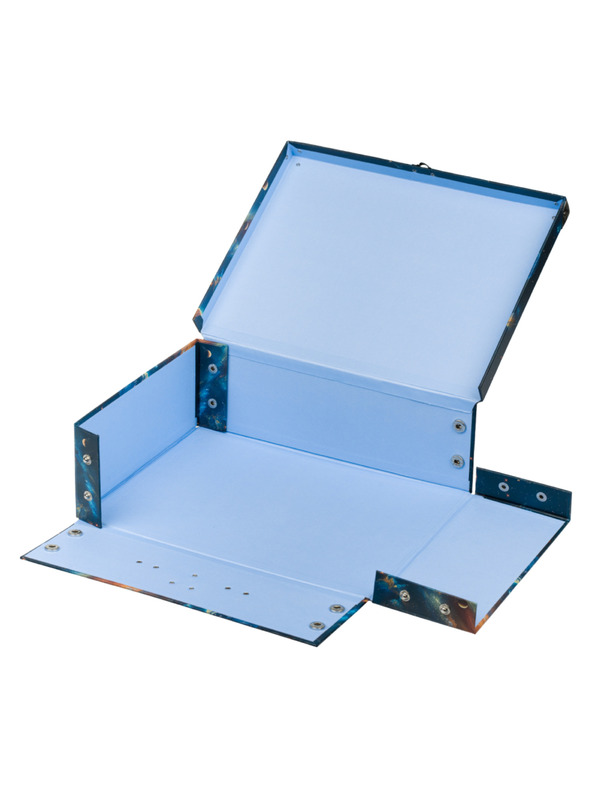 BAAGL  BAAGL Skladací školský kufrík Vesmír s kovaním