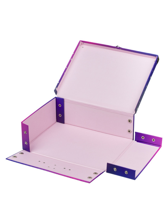 BAAGL  BAAGL Skladací školský kufrík Kone Srdce s kovaním