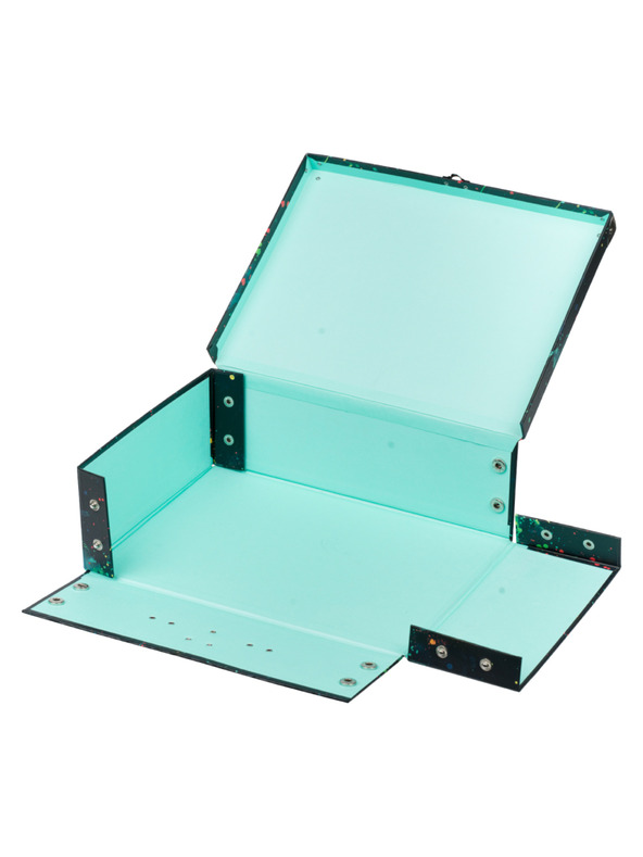 BAAGL  BAAGL Skladací školský kufrík Chill s kovaním