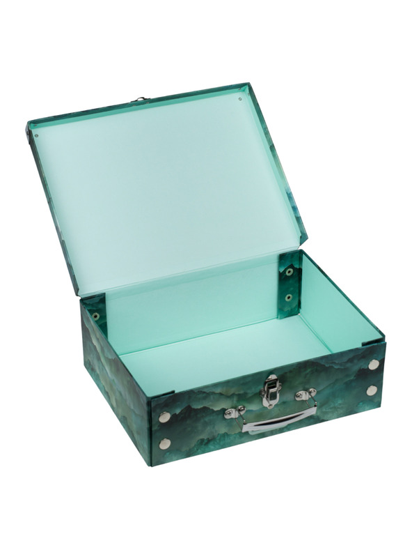 BAAGL  BAAGL Skladací školský kufrík Dino s kovaním