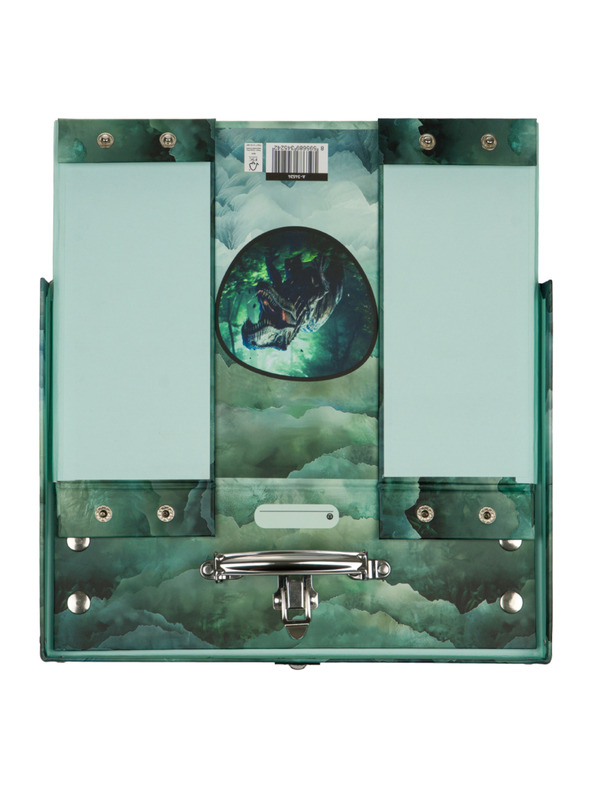 BAAGL  BAAGL Skladací školský kufrík Dino s kovaním