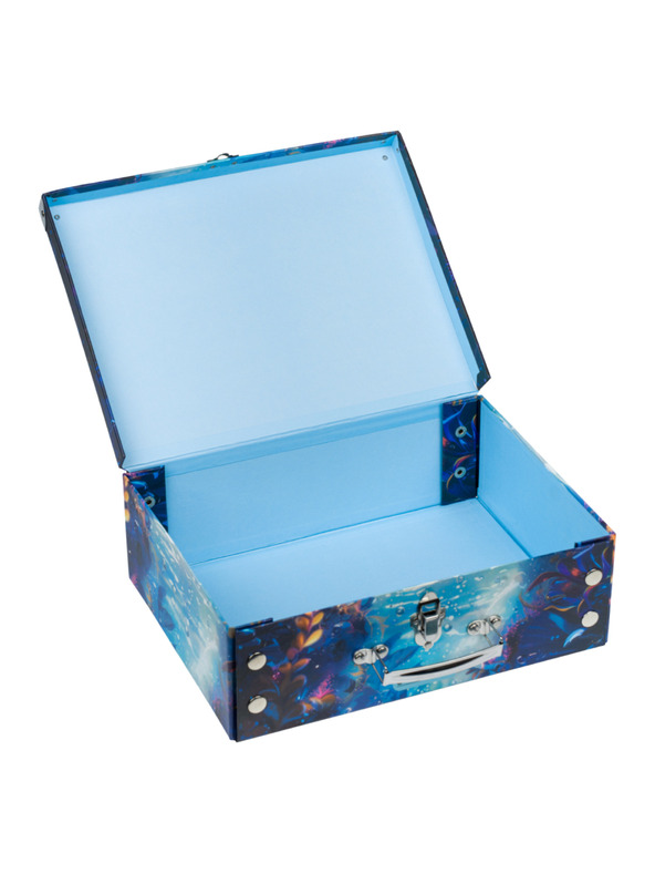 BAAGL  BAAGL Skladací školský kufrík Axolotl s kovaním