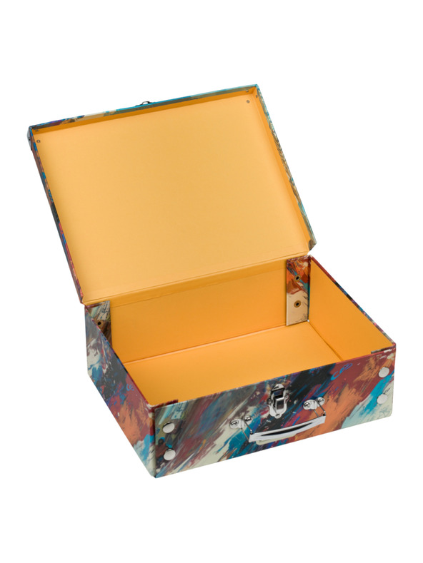 BAAGL  BAAGL Skladací školský kufrík Skatepark s kovaním