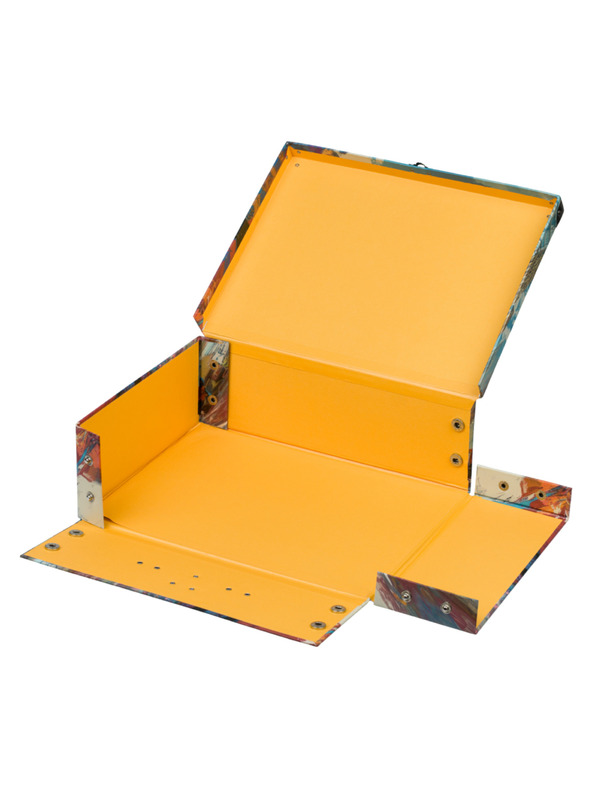 BAAGL  BAAGL Skladací školský kufrík Skatepark s kovaním