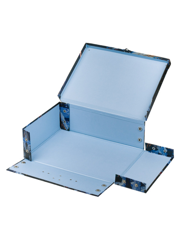 BAAGL  BAAGL Skladací školský kufrík Pixel Space s kovaním