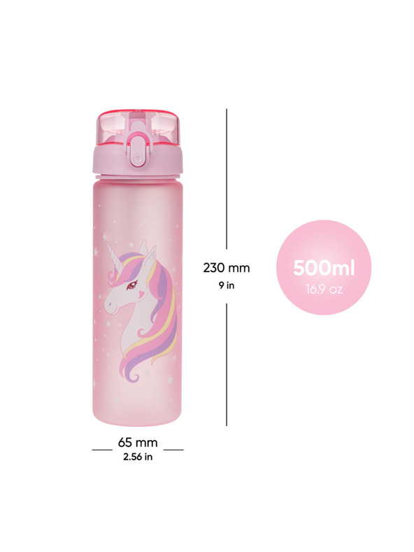 BAAGL  BAAGL Tritánová fľaša na pitie Unicorn 500 ml