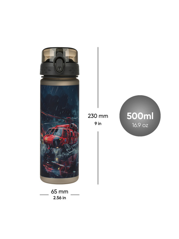 BAAGL  BAAGL Tritánová fľaša na pitie Záchranári 500 ml