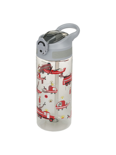 BAAGL  BAAGL Tritánová fľaša na pitie s slamkou Záchranári 500 ml