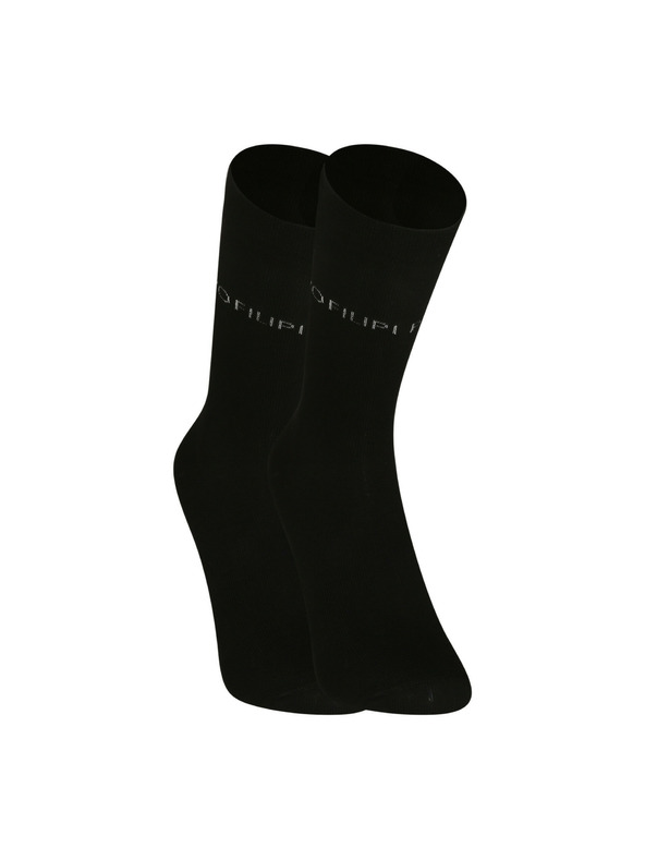 Pietro Filipi Pánska darčeková sada Sada troch - boxerky a Sada troch - ponožky Pietro Filipi čierne