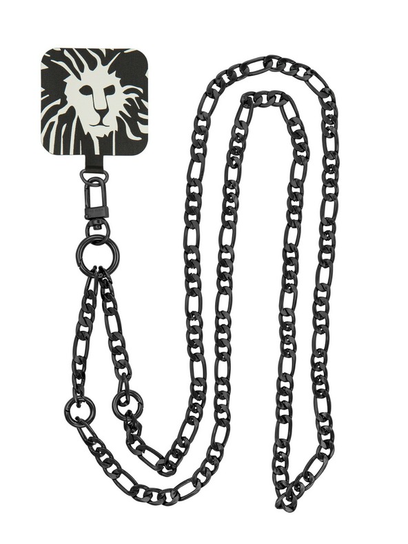 Anne Klein Čierny crossbody kovový retiazka k mobilu Anne Klein WK/4023BKBK
