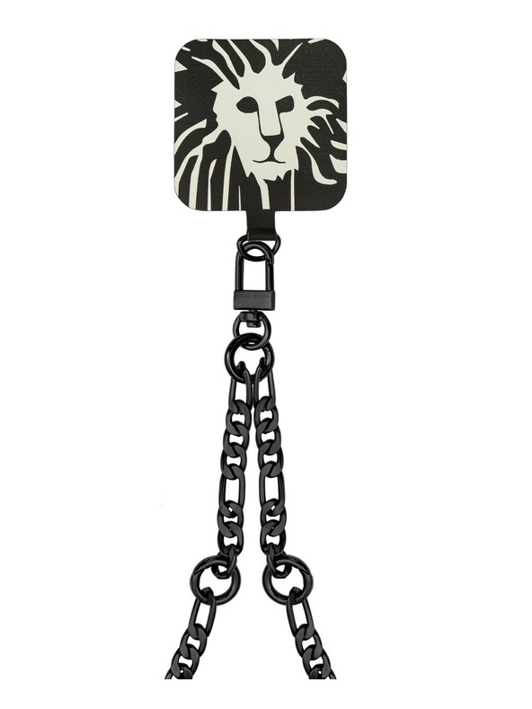 Anne Klein Čierny crossbody kovový retiazka k mobilu Anne Klein WK/4023BKBK