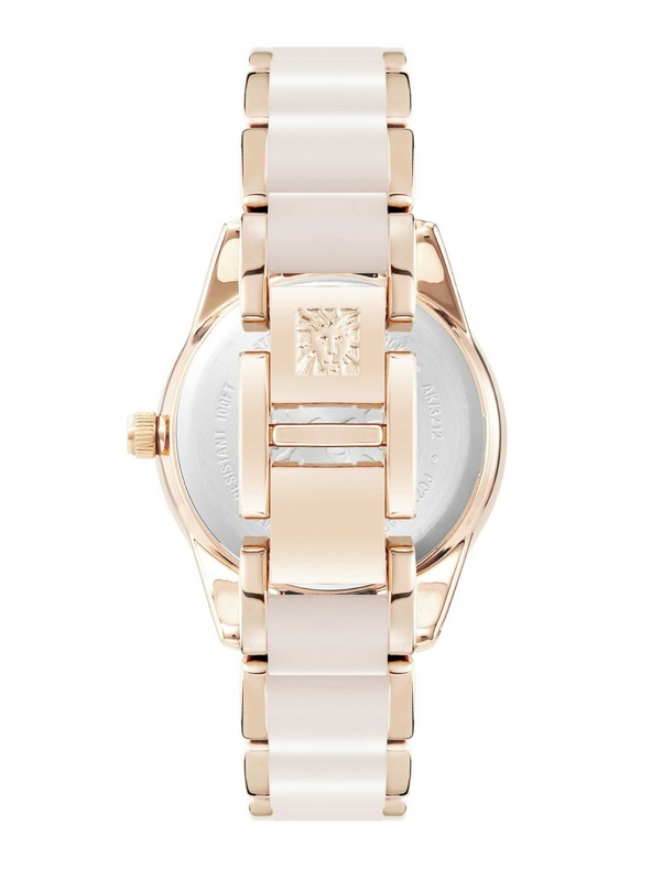 Anne Klein Dámske guľaté hodinky Anne Klein AK/3214LPRG