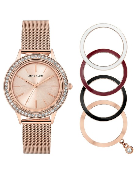 Anne Klein Darčeková sada hodiniek a náhradných luniet Anne Klein AK/3166INST