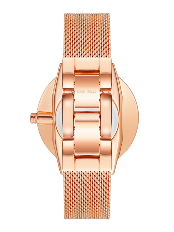 Nine West	 Nine West dámske hodinky guľaté NW/1980GYRG