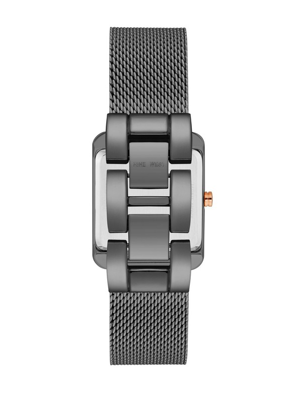 Nine West	 Nine West dámske hodinky hranaté NW/2091GYGY