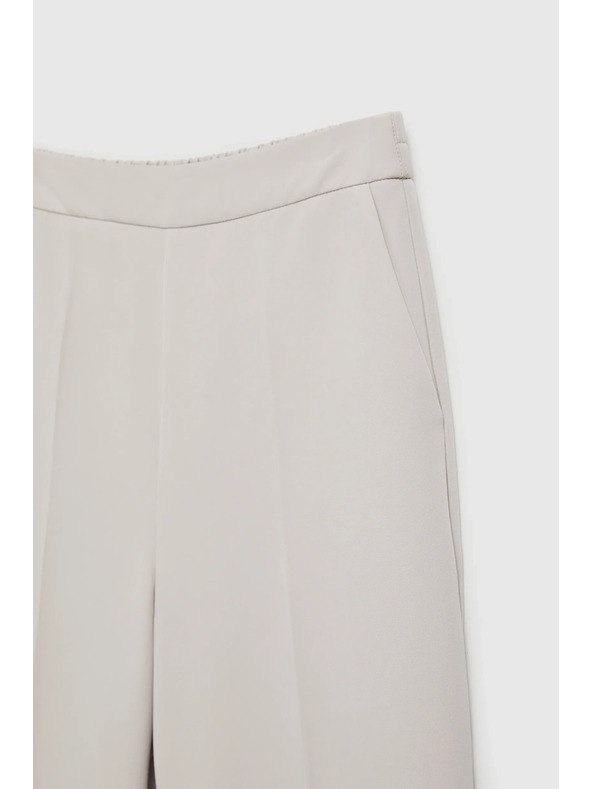 Moodo Šedé formálne dámske nohavice