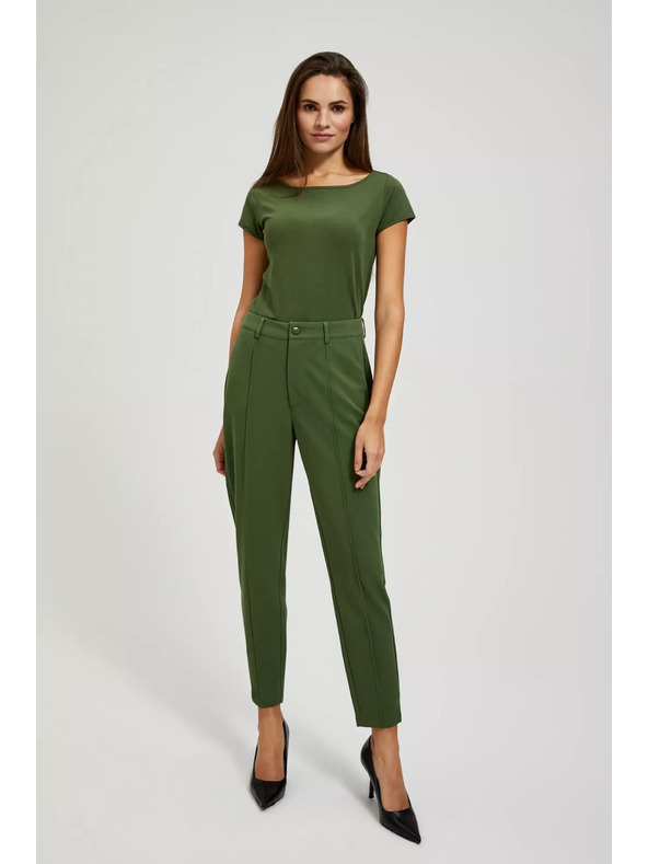 Moodo Khaki dámske nohavice